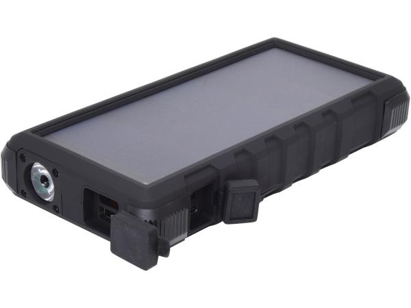 Sandberg prenosný zdroj USB 24000 mAh, Outdoor Solar powerbank, pre chytré telefóny, čierny