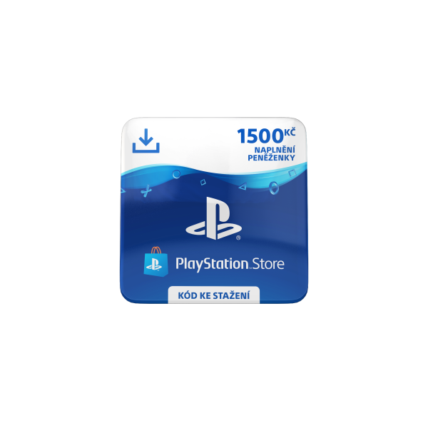 ESD CZ - PlayStation Store el. peněženka - 1500 Kč