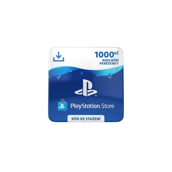 ESD CZ - PlayStation Store el. peněženka - 1000 Kč