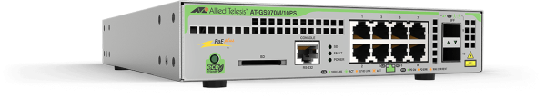 Allied Telesis AT-GS970M/ 10PS 8xGB mngm L3 switch