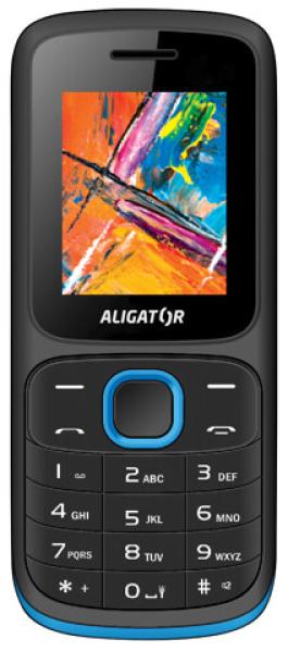 ALIGATOR D210 Dual sim čierno-modrý