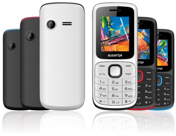 ALIGATOR D210 Dual sim čierno-červený 