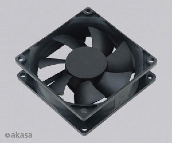 prídavný ventilátor Akasa 80x80x25 black OEM H