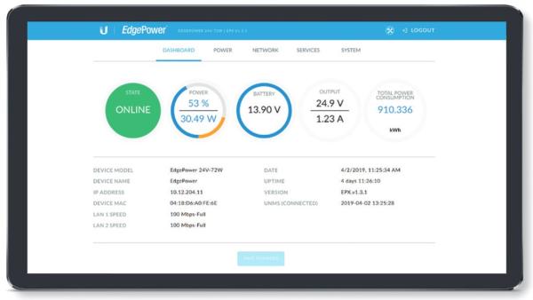 UBNT EP-24V-72W EdgePower,  24V,  72W [Pasívny injektor 72W,  24V] 