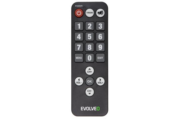 EVOLVEO seniorský diaľkový ovládač pre Alpha T2 a Omega II 