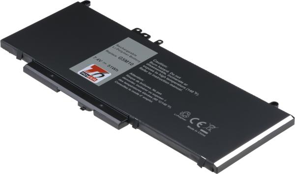 Batéria T6 Power Dell Latitude E5450, E5550, E5250, 3150, 3160, 6900mAh, 51Wh, 4cell, Li-pol