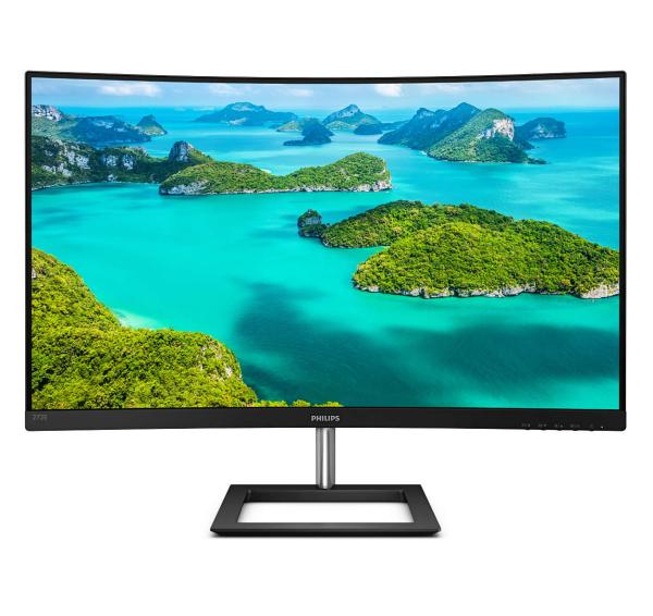 Philips MT VA LED 27" 272E1CA/ 00 - VA panel,  1920x1080,  D-Sub,  HDMI,  DP,  repro,  zakrivený