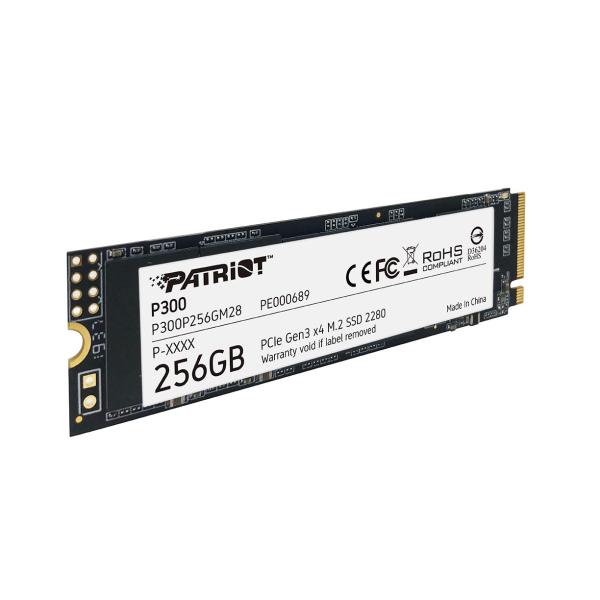 PATRIOT P300/ 256GB/ SSD/ M.2 NVMe/ 3R 