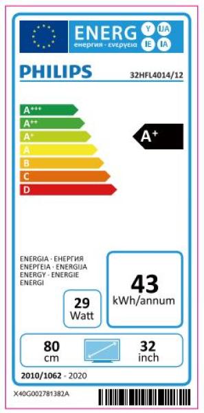 32" HTV Philips 32HFL4014 - PrimeSuite 