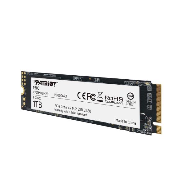PATRIOT P300/ 1TB/ SSD/ M.2 NVMe/ 5R 