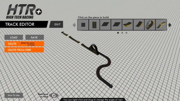 ESD HTR+ Slot Car Simulation 