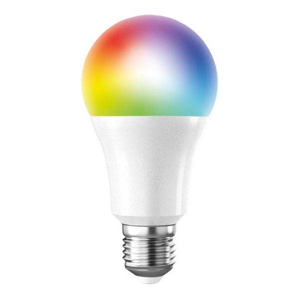 LED SMART WIFI žárovka, 10W, E27, RGB, 270°, 900lm