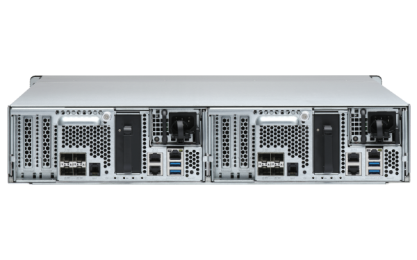 QNAP ES2486dc-2142IT-128G (8C/ Xeon D-2142IT/ 1, 9-3, 0GHz/ 128GBRAM/ 24xSAS/ 6xGbE/ 8xSFP+/ 4xUSB3.0/ 2xPCIe) 