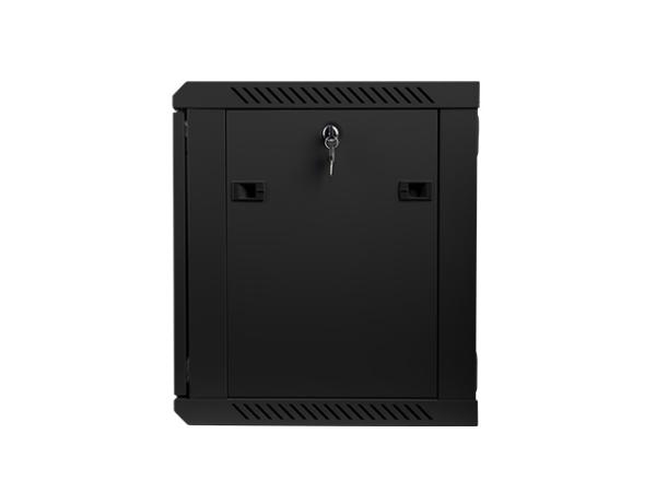 Nástenný rack 19&quot;&quot; 9U 600X450mm čierny flat pack 