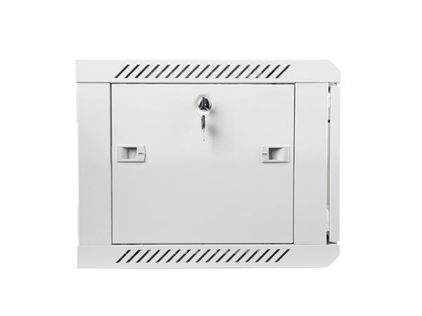 Nástenný rack 19&quot; 6U 600X450mm sivý flat pack 