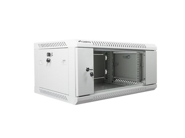 Nástenný rack 19&quot;&quot; 4U 600X450mm sivý flat pack 