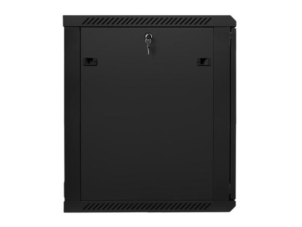 Nástenný rack 19&quot; 15U 600X600mm čierny flat pack 
