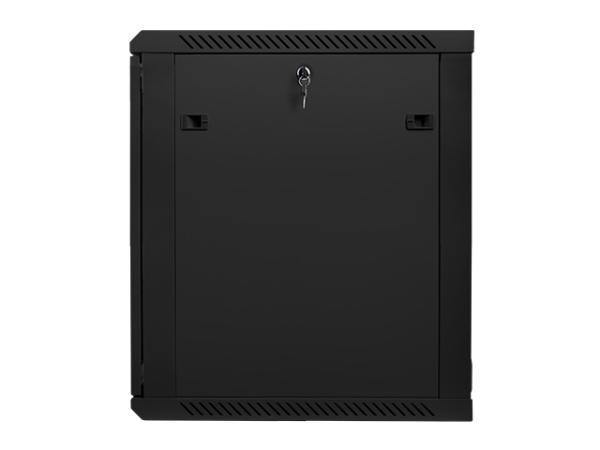 Nástenný rack 19&quot; 15U 600X600mm čierny flat pack 