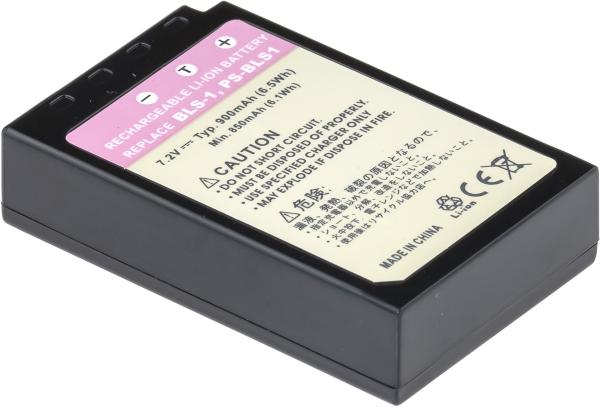 Batéria T6 Power pre Olympus PS-BLS1, 900mAh, 6, 5Wh 