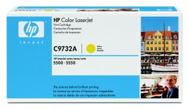 HP Color LaserJet žltý toner, C9732A