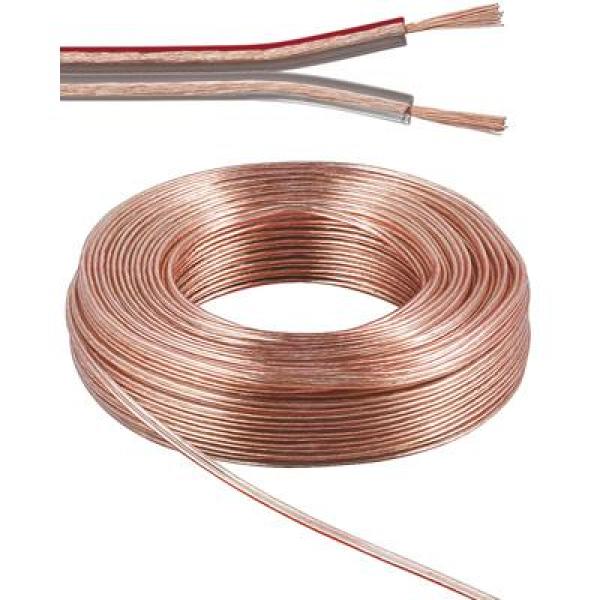 PremiumCord kabel pro repro CU, 2x1, 5mm 10m