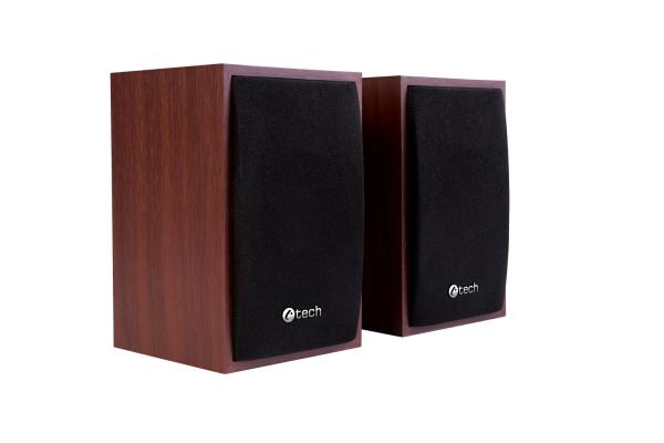 C-TECH SPK-09/ Stereo/ 4W/ Hnedá