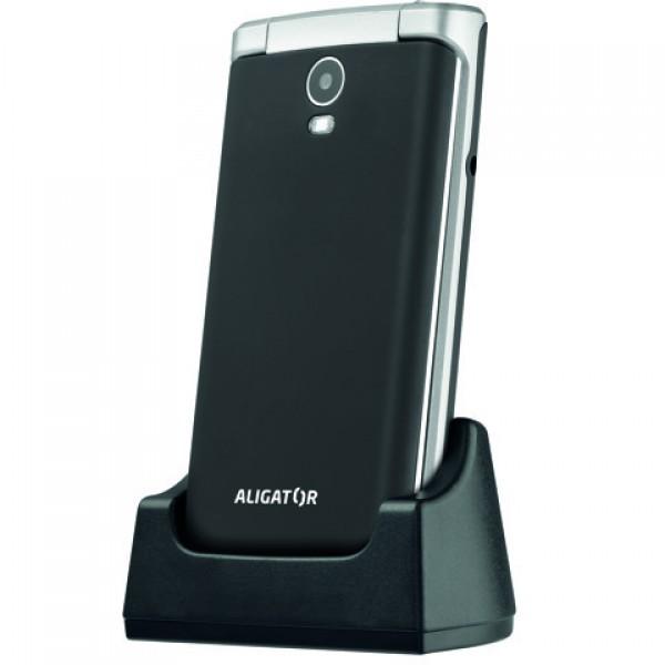 ALIGATOR V710 Senior čierno-strieborný+st.nab. 