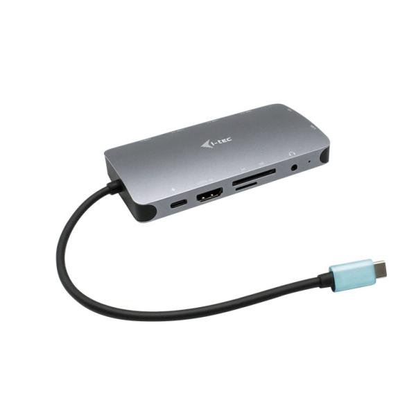 i-tec USB-C Metal Nano Dock HDMI/ VGA s LAN, Power Delivery 100 W