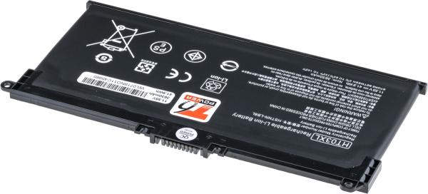 Batéria T6 Power HP 250 G7, 255 G7, 15-cs000, 15-da000, 17-by000, 3600mAh, 41Wh, 3cell, Li-pol 