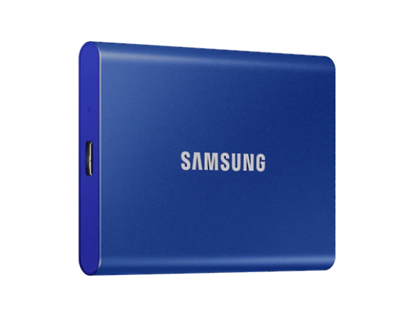 Samsung T7/ 1TB/ SSD/ Externí/ 2.5"/ Modrá/ 3R