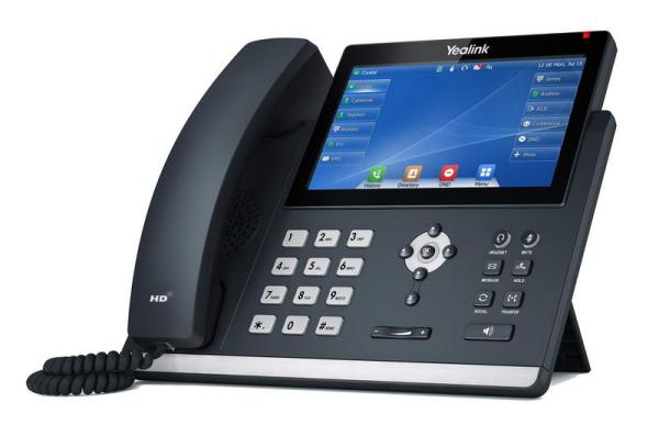 Yealink SIP-T48U SIP telefon, PoE, 7" 800x480 LCD, 29 prog.tl., 2xUSB, GigE 