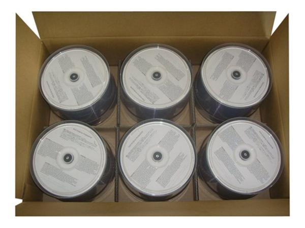 1 box CD-R 80/ 700 Ink Weiss, wasserfest, 300 pcs