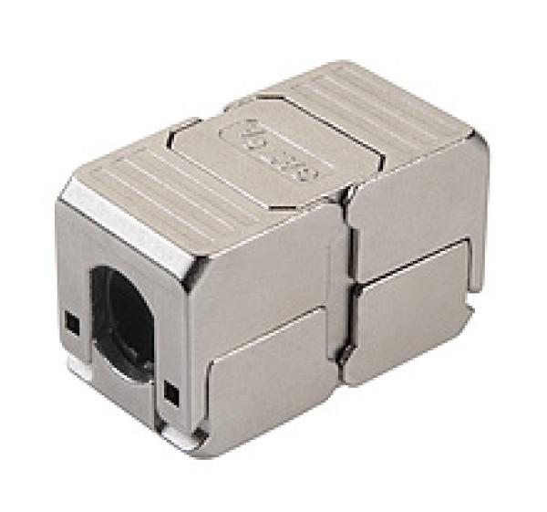 Samorezná spojka CAT6A STP SXSPJ-6A-STP-BK-SA