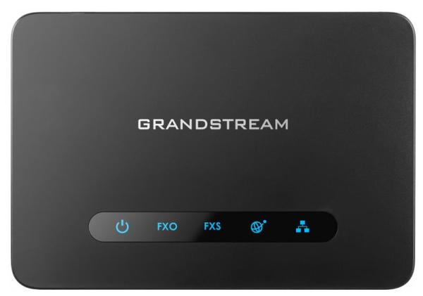 Grandstream HT813 1FXS, 1FXO ATA brána, 2 SIP úč, 2x100Mb LAN, NAT router, 3-way konf., provisioning