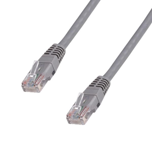 DATACOM Patch cord UTP Cat6 šedý  3m