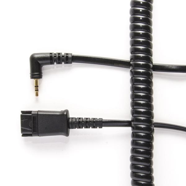 JPL BL-06+P kábel pre náhlavky s QD konektorom do 2.5mm jack