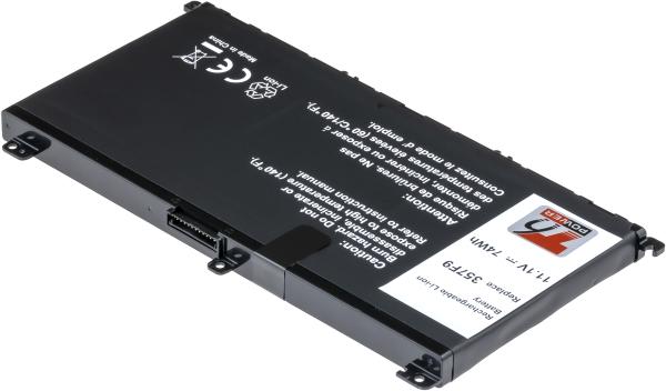 Batéria T6 Power pre Dell Insprion 15 7559, 7566, 7567, 6660mAh, 74Wh, 6cell, Li-ion 