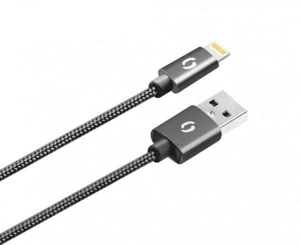 ALIGATOR PREMIUM 2A kabel, Lightning 2m, černý