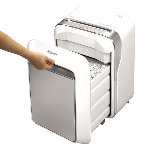 Fellowes Skartovač LX 211 biely 