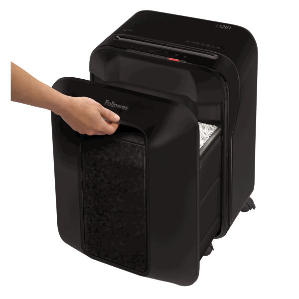 Fellowes Skartovač LX 201 čierny 