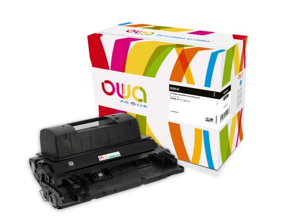 OWA Armor toner kompatibilný s CANON CRG-039H B, kapacita 25.000s, čierna/ black