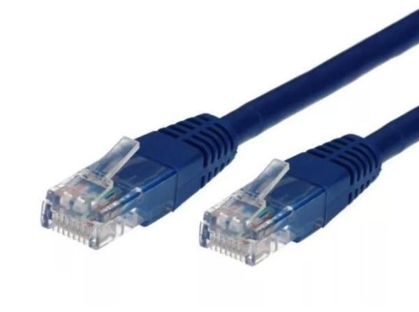 TB Touch Patch kábel, UTP, RJ45, cat6a, 2m, modrý