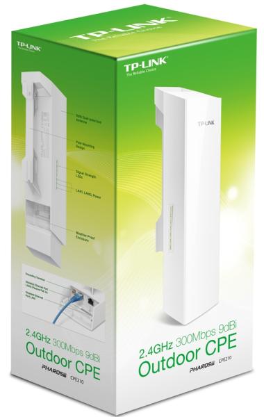 TP-Link CPE210 Outdoor 2, 4GHz 300Mbps 