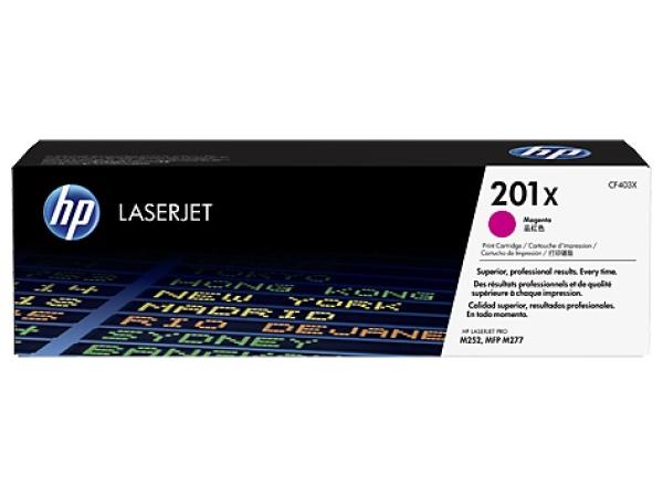 HP 201X tlačová kazeta purpurová veľká, CF403X