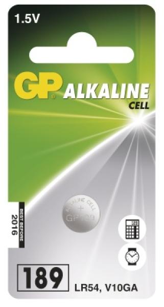 Alkalická baterie GP LR54 (189)-1ks