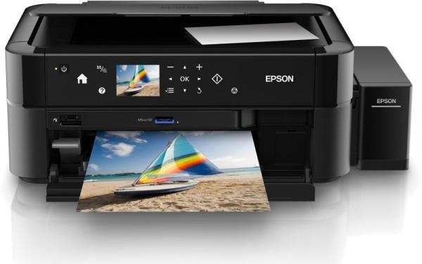 EPSON L850, A4, 5 ppm, 6 ink ITS + 100x Fotopapír 
