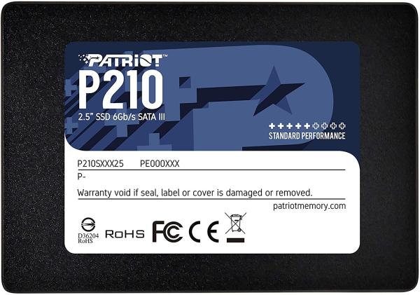 PATRIOT P210/ 2TB/ SSD/ 2.5"/ SATA/ 3R