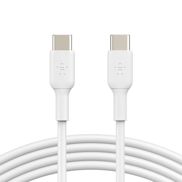 BELKIN kábel USB-C - USB-C, 2m, biely