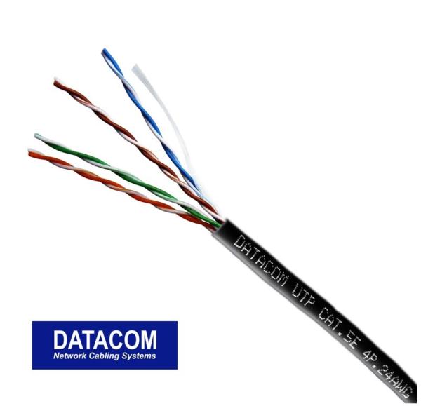 DATACOM UTP drôt Cat5e 100m OUTDOOR