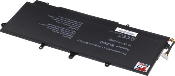 Batéria T6 Power pre HP EliteBook Folio 1040 G1, 1040 G2, 3800mAh, 42Wh, 6cell, Li-pol 
